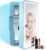 PERSONAL CHILLER 6.2L Skincare Fridge with LED Makeup Mirror, Mini Fridge Cooler and Warmer, Portable Fridge for Makeup, Skincare, Snacks, Bedroom…