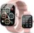 Smart Watch, 1.91″ Smartwatch for Women Men (Answer/Make Call), Fitness Tracker with 100+ Sport Modes, IP68 Waterproof, Heart Rate/Sleep Monitor,…