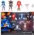 Sonic 3 Movie Action Figures 2.5-Inch Movie Collector Toy Figure Multi-Pack Includes Sonic Knuckles Shadow Buzz Bomber & Drone- Officially Licensed…