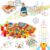 Straw Constructor Toys STEM Building Toys 600Pcs Straw Toy Interlocking Plastic Toys Engineering Toys Thin Tube Blocks Toy Educational Toy Kit for…