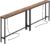 SUPERJARE 5.9 Inch Narrow Console Table with Outlet, Sofa Table Set of 2, Total Length 78.8”, Behind Couch Table, Long Entryway Tables with…