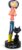 Surreal Entertainment Coraline with Cat PVC Bobble Figure Statue | Collectible Bobblehead Action Figure, Desk Toy Accessories | Novelty Gifts for…