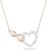 Swarovski Infinity Heart Jewelry Collection, Necklaces and Bracelets, Rose Gold & Rhodium Tone Finish, Clear Crystals