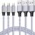 TAKAGI for iPhone Charger, [MFi Certified] Lightning Cable 3PACK 6FT Nylon Braided USB Charging Cable High Speed Transfer Cord Compatible with…