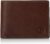 Timberland Men’s Blix Slimfold Leather Wallet, Brown, One Size