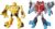 Transformers Toys Heroes and Villains Bumblebee and Starscream 2-Pack Action Figures – for Kids Ages 6 and Up, 7-inch (Amazon Exclusive)