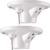 UltraPro Porcelain Lampholder with Outlet and Pull Chain, 2 Pack, Medium Base, Grounded Plug, Indoor Lighting, 3-Prong, Mount on 3-1/4” or 4” Box,…