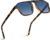 WearMe Pro Polarized Modern Aviator One-Bridge Square Mens Sunglasses