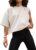 Women’s Summer Short Sleeve Crop Tops Casual Basic Cotton Athletic Yoga Running T-Shirts